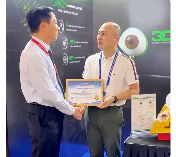 Gắn kết chuyên môn và nâng tầm điều trị tại Trung Tâm Mắt Giả Việt Nam